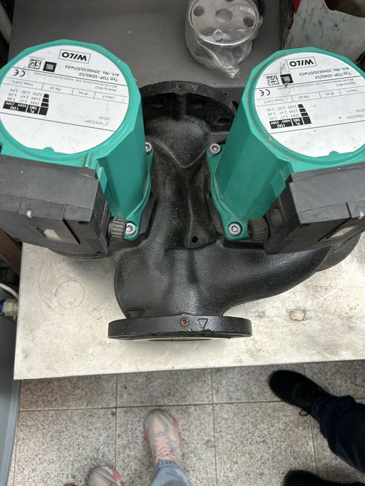 Bomba circuladora dupla Wilo TOP-SD 80/10 – Nova