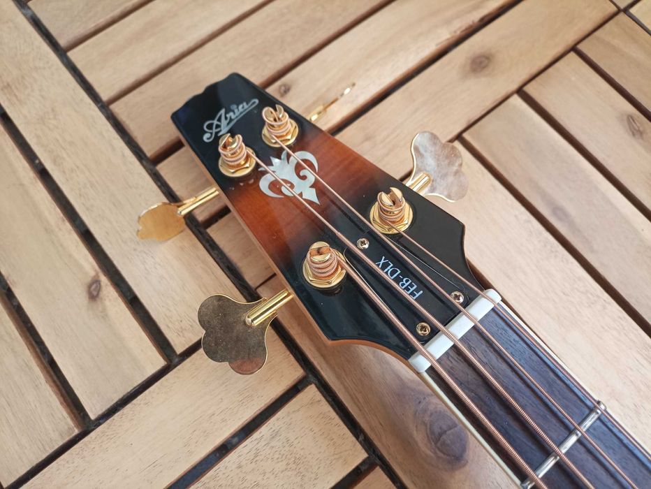 Aria pro FEB-DLX, bas akustyczny, gitara basowa