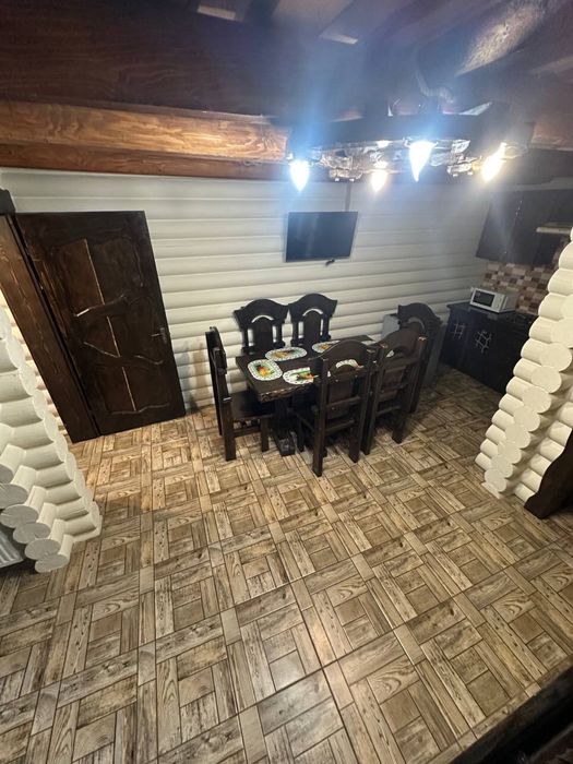 Котедж "Хата Зустріч" с.Поляниця (Буковель). Чан, Сауна.