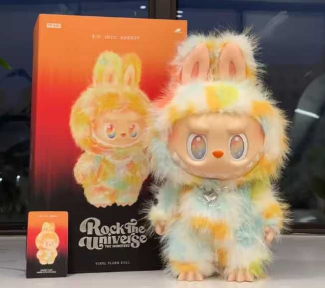 38 см Labubu Колекційна яскрава м'яка іграшка "Лабубу" (Код 1134)