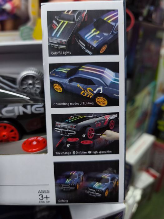 Машинка для дрифта на пульте управления DODGE TURBO NEON  акумулятор