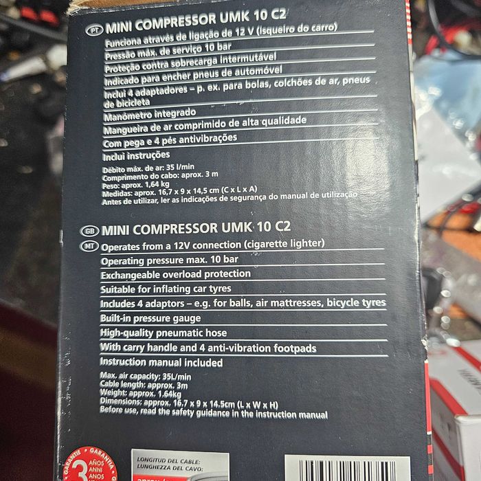 Mini Compressor 12v