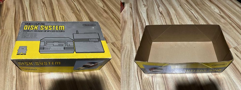 Nintendo Famicom Disk System FDS w pudełku