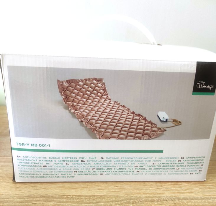 Materac Przeciwodleżynowy Bąbelkowy 200 cm x 90 cm Nowy