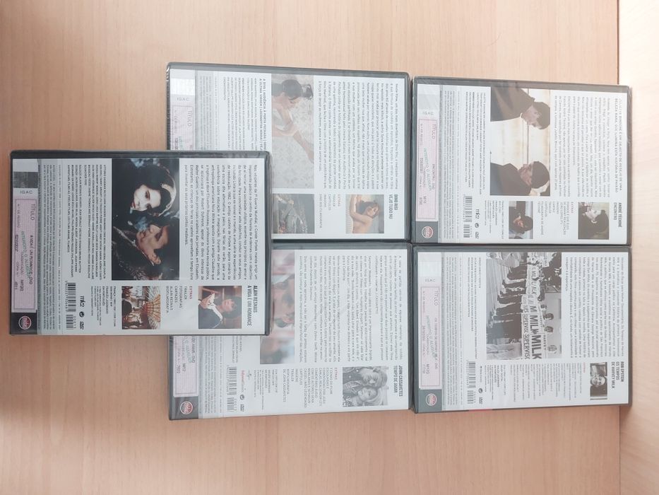 DVDs Novos e Selados - Coleção Público Ipsilon