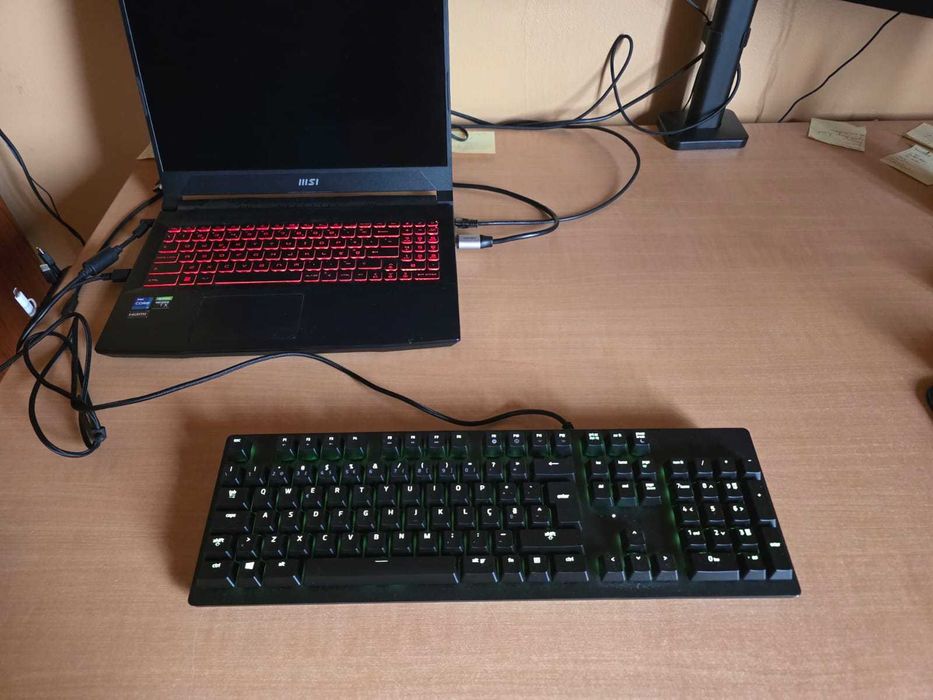 Teclado Gaming Razer PT-PT Como Novo