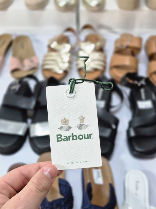 Жіноче брендове взуття Barbour оптом | Елітний сток з Європи
