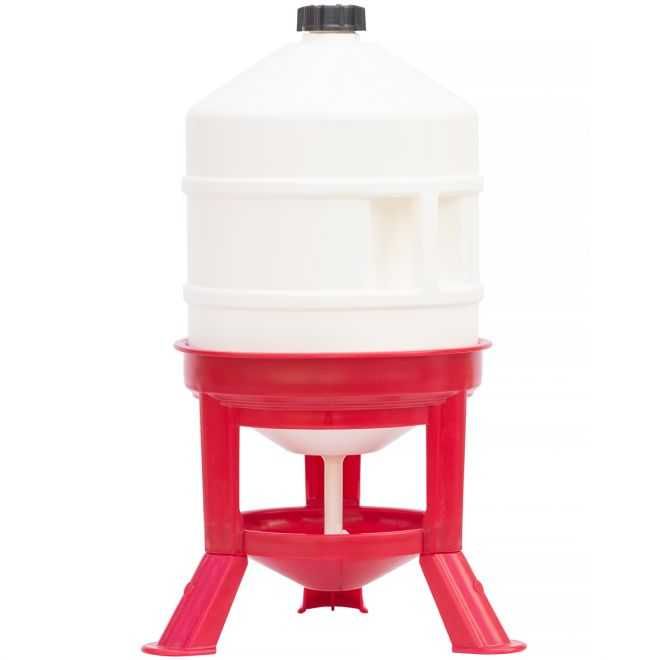 Automatyczne poidło dla drobiu - 30 litrów na nóżkach