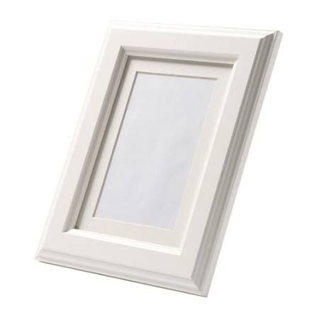 Ramka do zdjec ikea Vinserum 40/48 drewniana biala z szyba