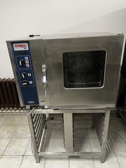 Piec konwekcyjno parowy Rational CD 6. Piekarnik gastronomiczny