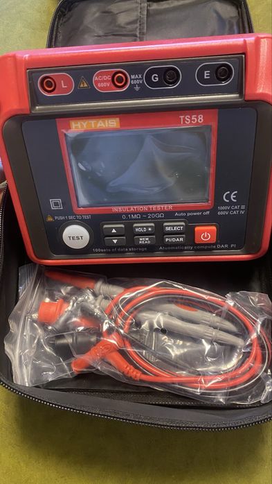 Мегаомметр HYTAIS TS58 до 1000В