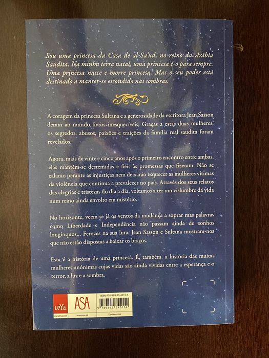 Luz e Sombra : Ventos de mudança no reino da princesa sultana