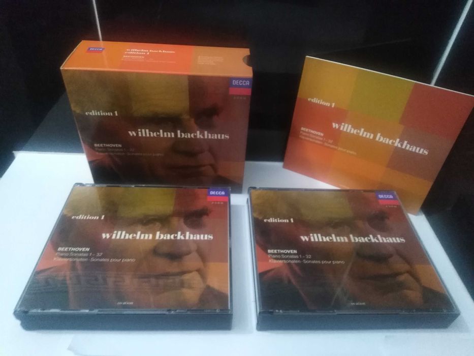 Cds quadruplos Beethoven – Wilhelm Backhaus Edition 1