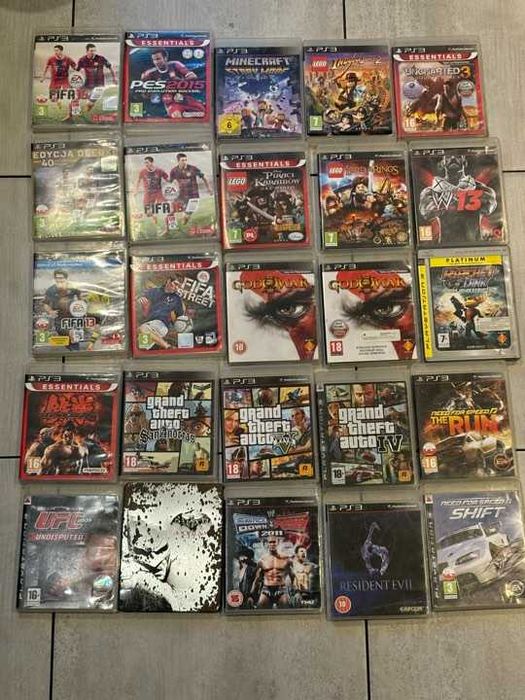 Gry na PlayStation 3 (Gry można kupować pojedynczo)