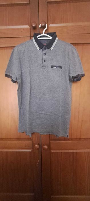 Pólo cinzento Modalfa