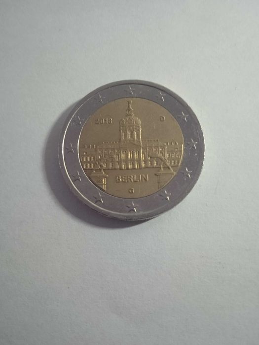 Moeda Comemorativa 2 Euros Alemanha 2018