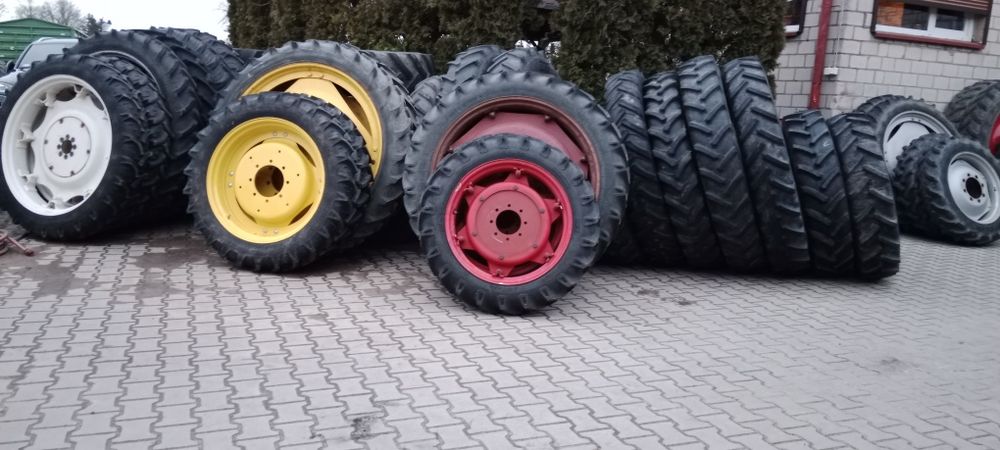 Koła wąskie, międzyrzędzi, JD CASE NH KUBOTA FENDT
