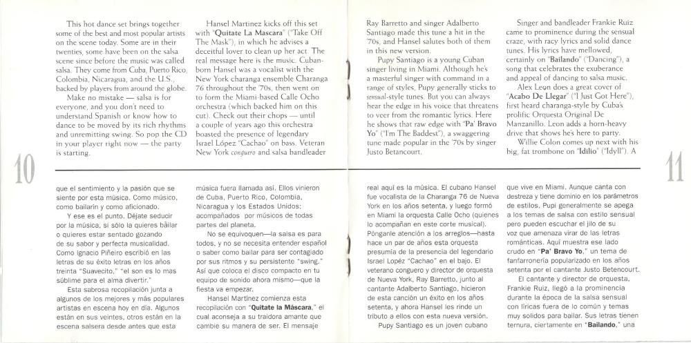 CD “Salsa Fresca: Dance Hits of the 90s” - como NOVO!