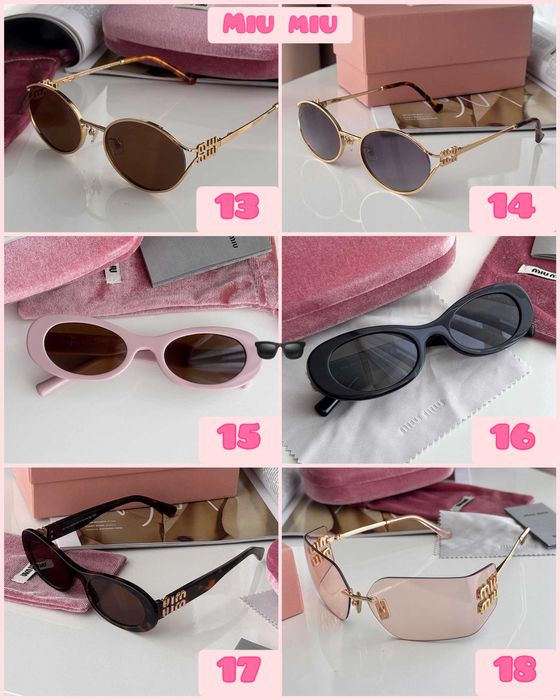 ‼️БЕЗ ПЕРЕДПЛАТИ Окуляри преміум брендів | Cartier | Gucci | Miu Miu‼️