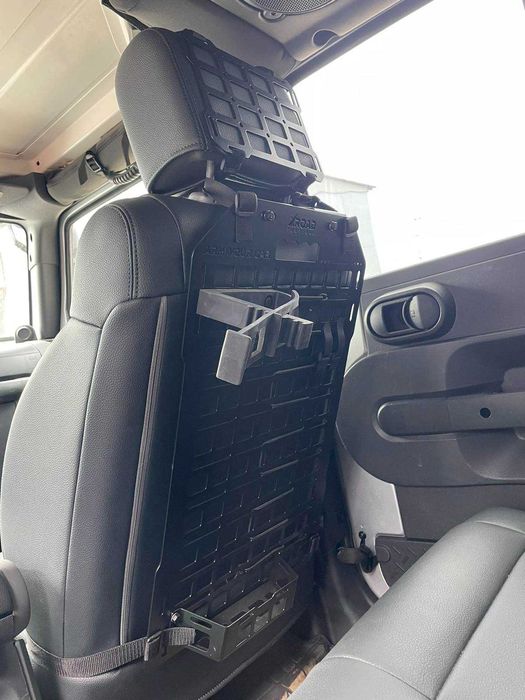 Панель molle для зброї на спинку сидіння в автомобиль