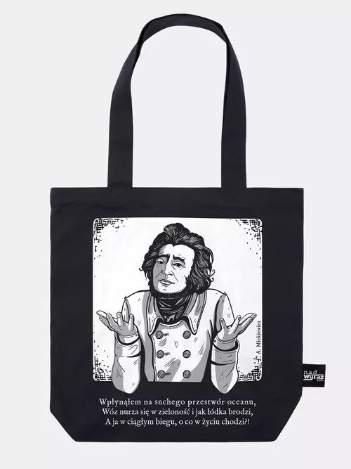 O co w życiu chodzi Adam Mickiewicz torba. Absztyfikant