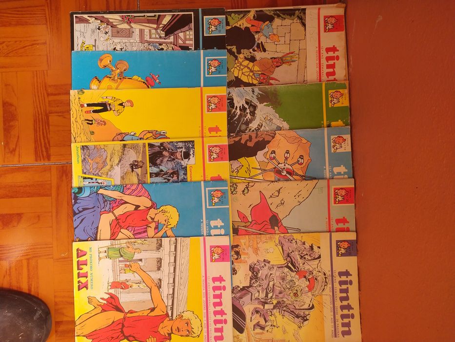 Banda desenhada. Tintin.