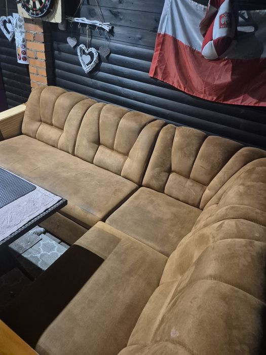 Narożnik z funkcją spania