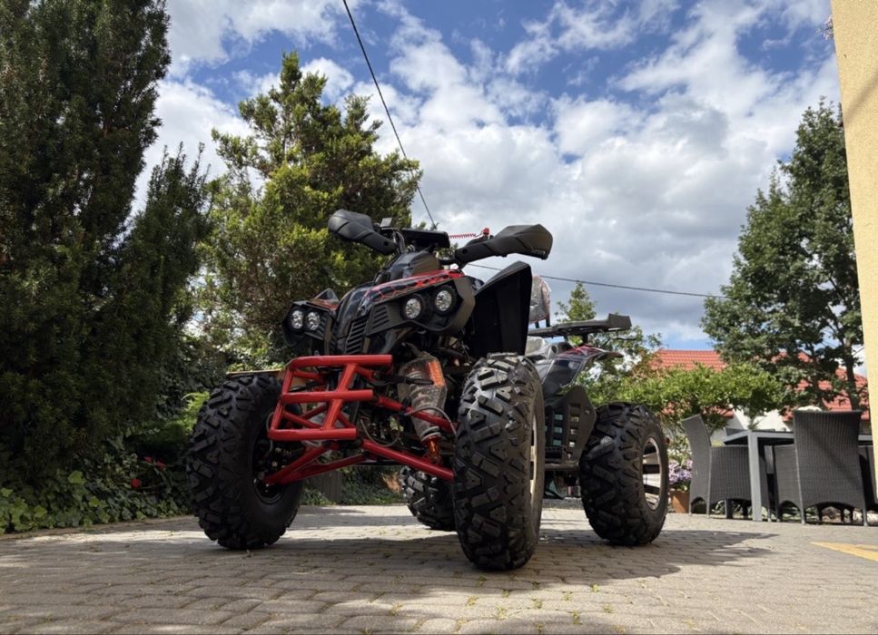 QUAD 250cc Varia Bombardier Niezawodny Raty dostawa Duża Rama XXL LEDY