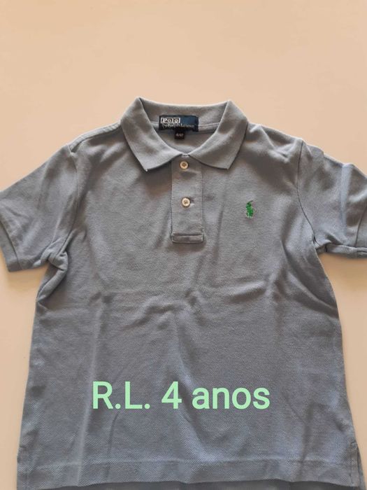 T-shirts, polos e camisas manga curta Ralph Lauren 4anos