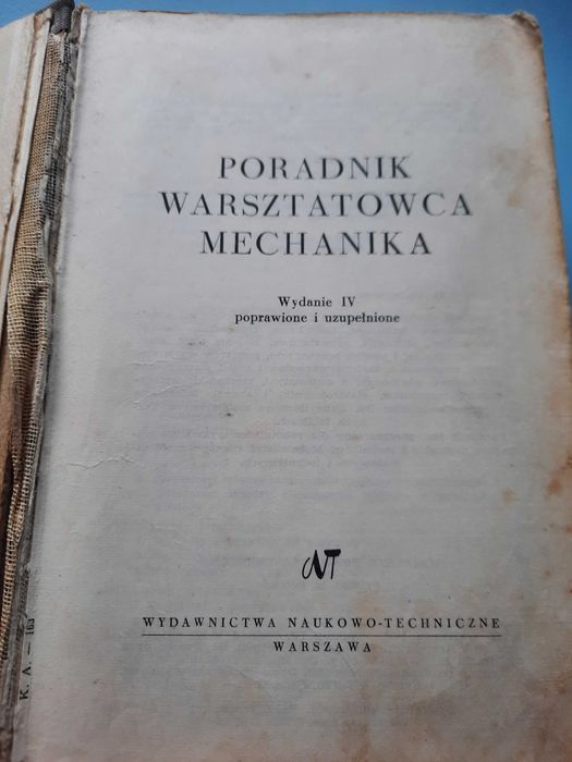 Poradnik warsztatowca mechanika