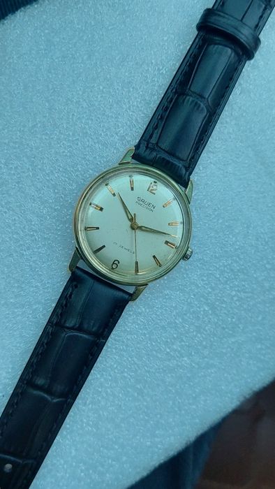 Коллекционные винтажные часы Gruen Precision 510 (James Bond 007)