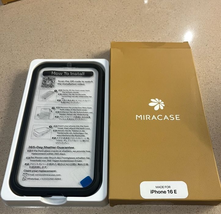 Capa MIRACASE iphone 16 E