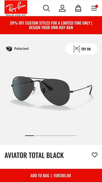 Óculos Ray Ban Aviator Polarizados Originais