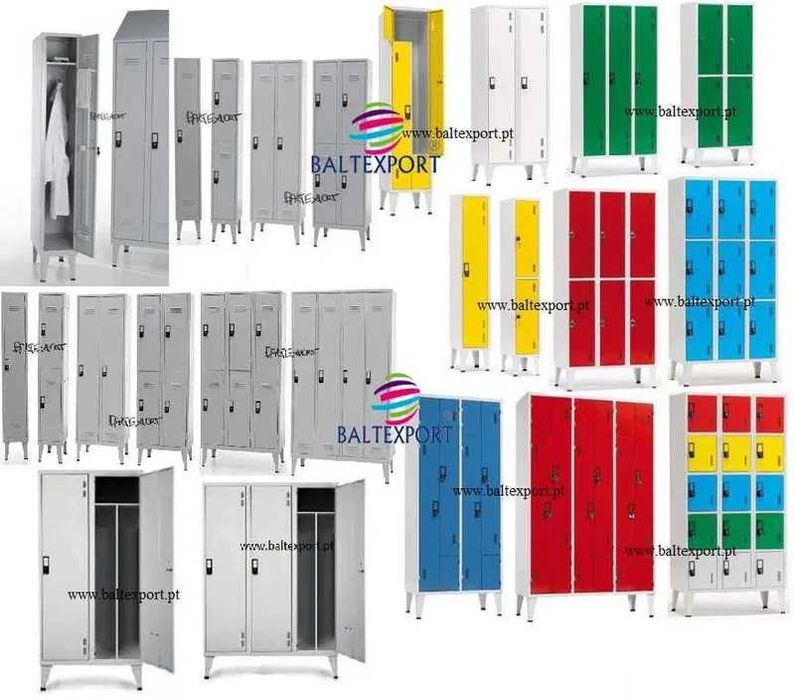 Vestiario Cacifos Metalicos Banco de Balneario Reguas de Cabides Novo