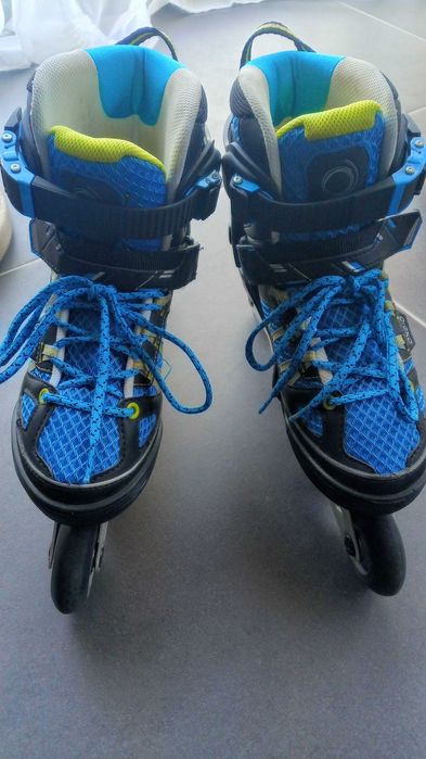 Patins em linha como novos.