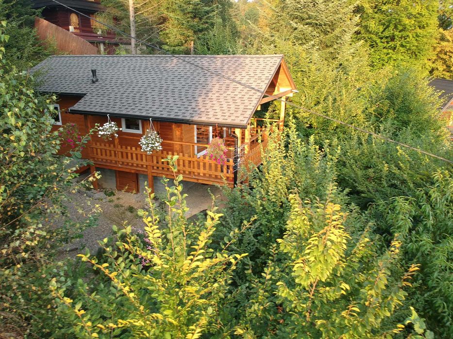 Domek z widokiem nad  jeziorem Rożnowskim, całoroczny, jacuzzi