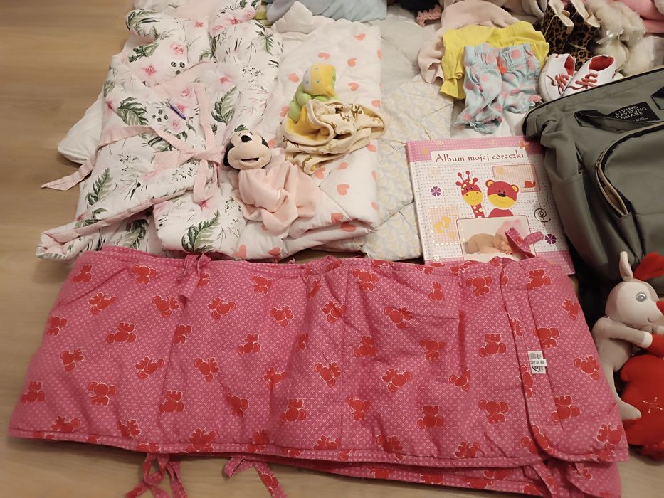 MEGA PAKA niemowlaka kołdra poszewki kocyki grzechotki przytulanki 67s