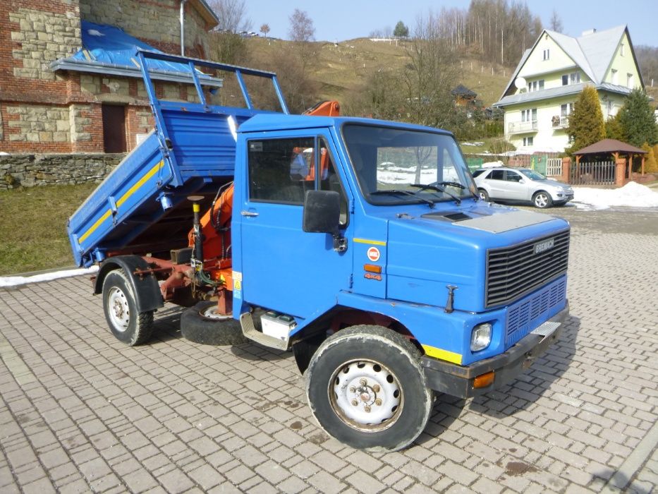 BREMACH 4X4 Wywrotka hds Unimog,Nie skorodowany!!! Kat ''B''