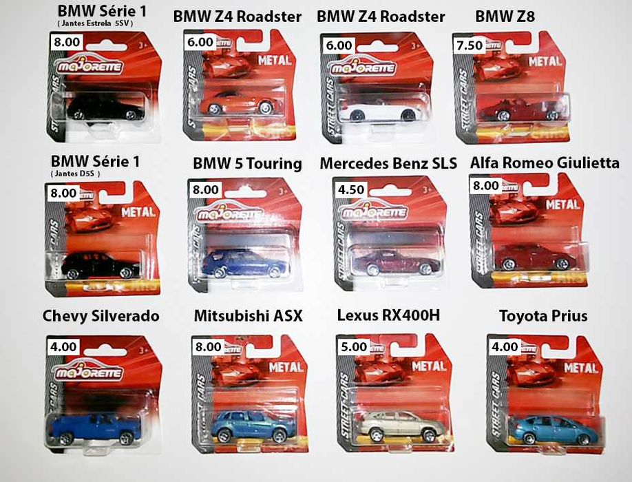 Carros Majorette - Miniaturas de Coleção Escala 1/64