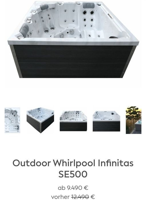 Jacuzzi ogrodowe Infinitas SE 500 Made in GERMANY 12490