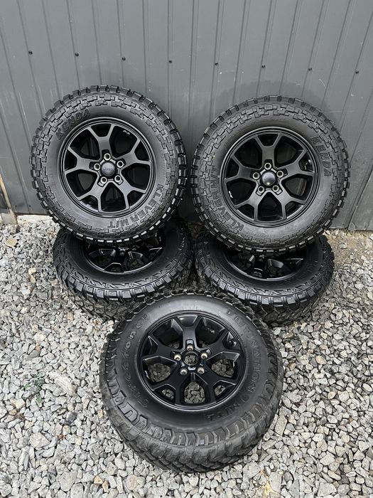 Колеса Шини Диски 5/127 LT255/75/R17,32 колеса на Jeep Wrangler JK JL