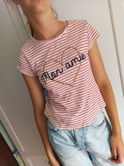 Sg Bluzka EUR 146 , 152 dla dziewczynki t-shirt 146 , 152 koszulka