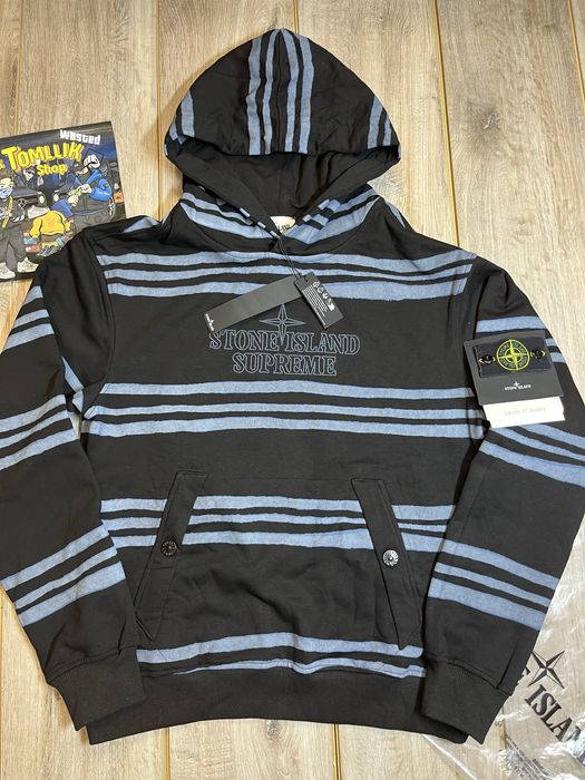 Худі Stone Island × Supreme