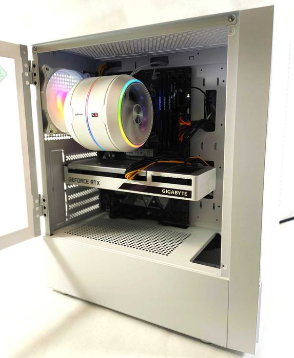 Komputer do GIER biały Core i5 16GB 1TB SSD RTX 3060 12GB VISION GWARA