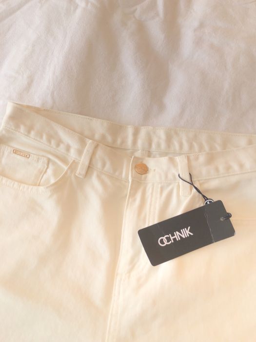 Damskie bawelniane spodnie