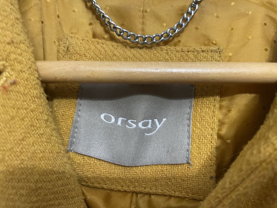 Plaszczyk damski miodowy orsay