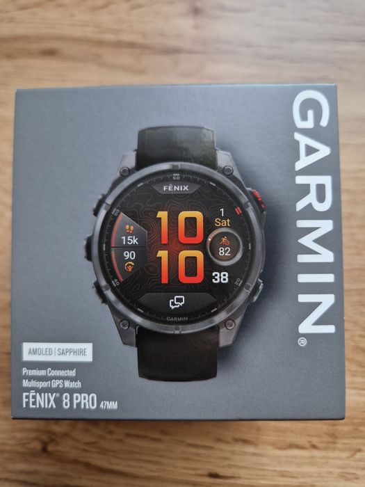 Nowy Garmin Fenix 8 Pro Sapphire