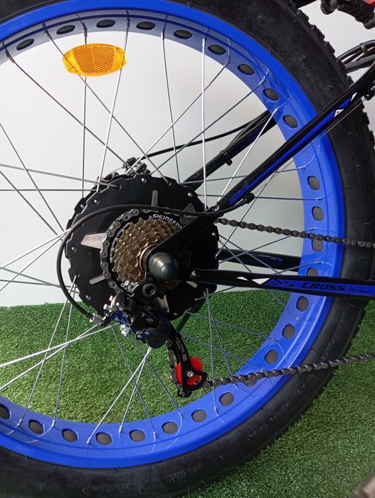 Електровелосипед , фетбайк Cross Tank 26 "-19", 48v-21 Ah , Pas-assist