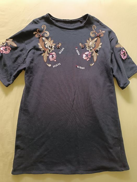 Sukienka Zara mini rozm. L czarna