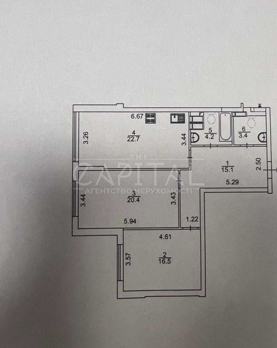 Цена низ рынка! Продажа 3-х к квартира, ЖК Новопечерская Вежа, Печерск